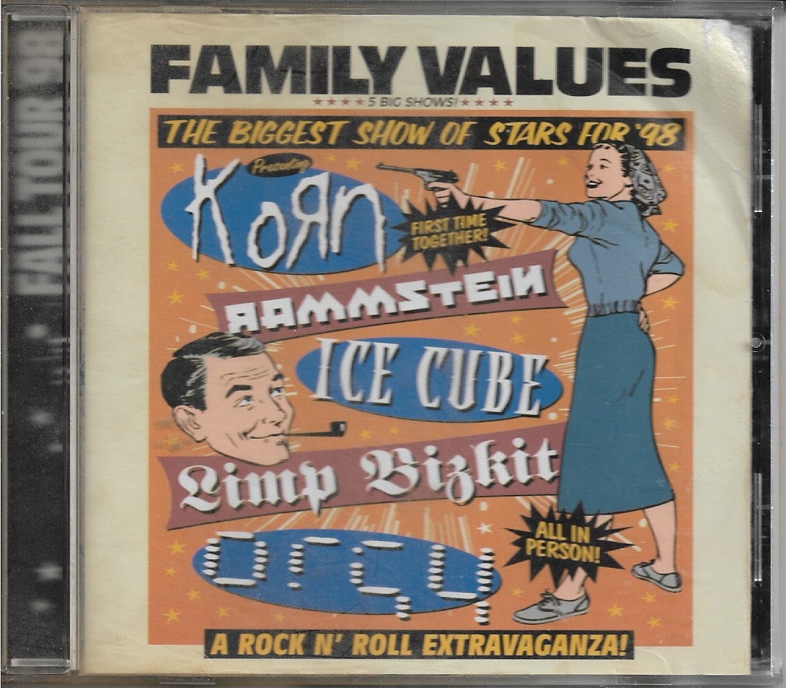family values tour 98 cd